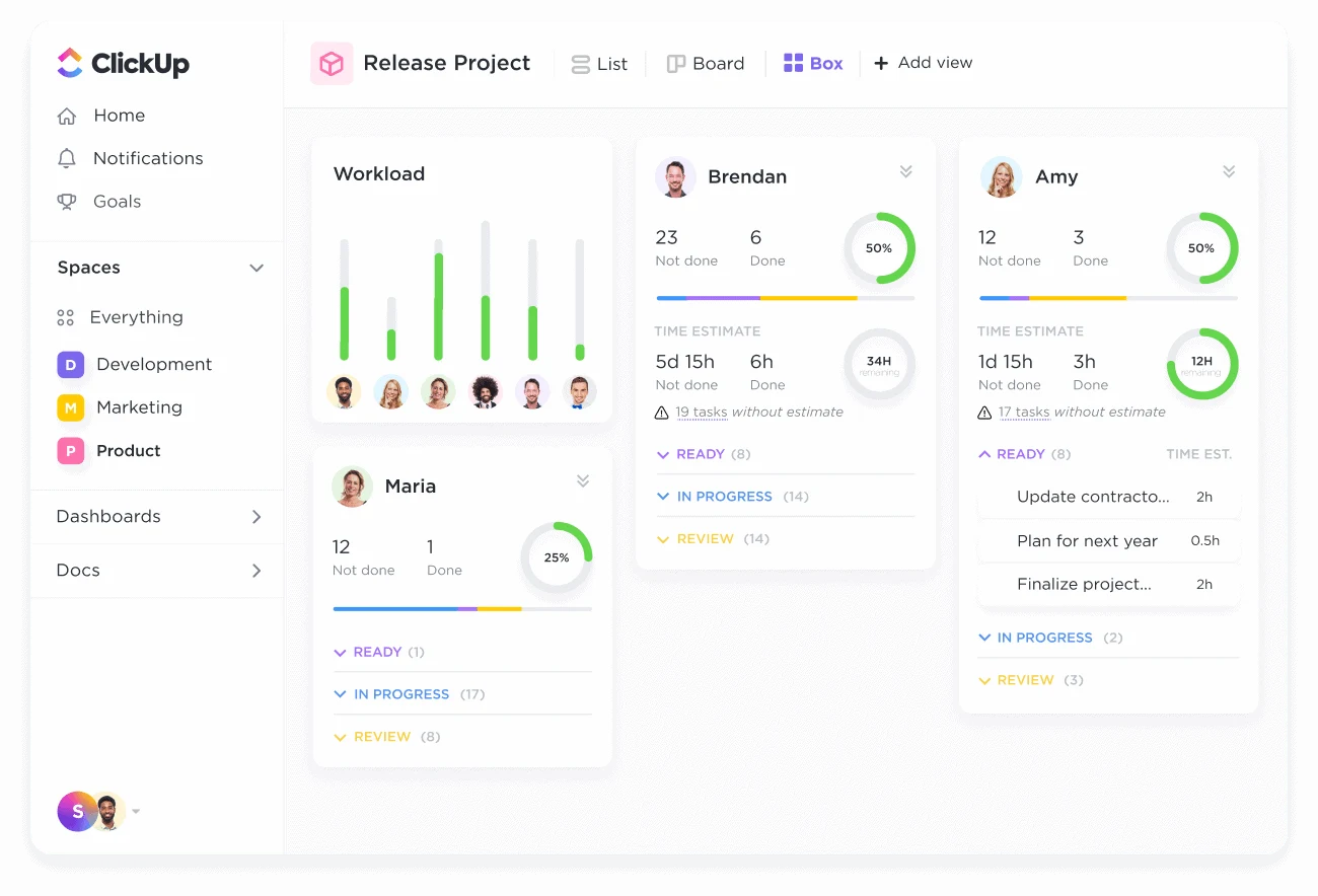 ClickUp_Project Cycle Management Tools