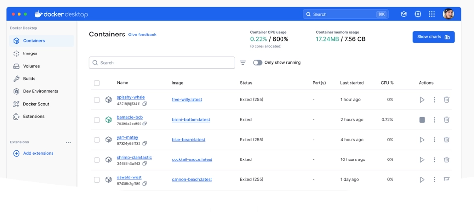 Docker platform